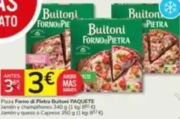 Consum Buitoni - pizza forno di pietra paquete oferta