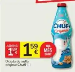 Consum Chufi - orxata de xuffa original oferta