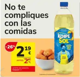 Consum Koipesol - aceite de girasol oferta