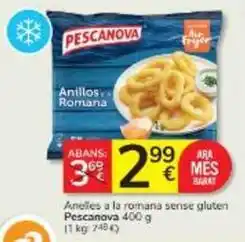 Consum Pescanova - anelles a la romana oferta