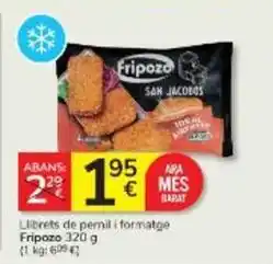 Consum Fripozo - llibrets de pernil i formatge oferta