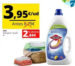 Supermercados Tu Alteza Oro - detergente líquido oferta