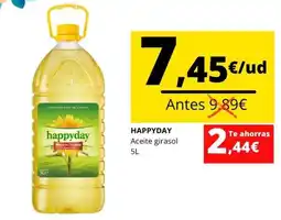 Supermercados Tu Alteza Happyday - aceite girasol oferta