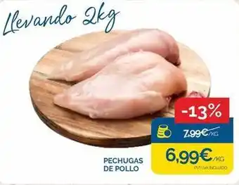 Supermercados La Despensa Pechugas de pollo oferta