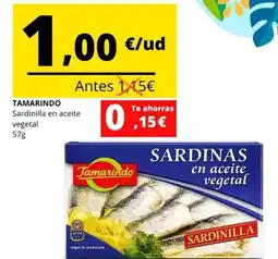 Supermercados Tu Alteza Tamarindo - sardinilla en aceite vegetal oferta