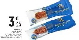 Comerco Cash & Carry Benito - chorizo o salchichon vela oferta