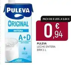 Comerco Cash & Carry Puleva - leche entera brik oferta
