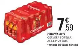 Comerco Cash & Carry Cruzcampo - cerveza botella oferta