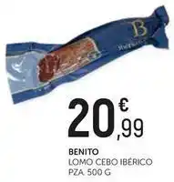 Comerco Cash & Carry Benito - lomo cebo iberico oferta