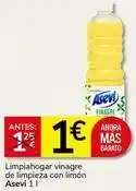 Supermercados Charter Asevi - limpiahogar vinagre de limpieza con limon oferta