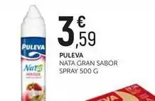 Comerco Cash & Carry Puleva - nata gran sabor spray oferta