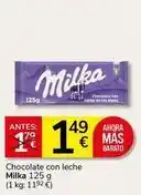 Supermercados Charter Milka - chocolate con leche oferta