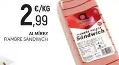 Comerco Cash & Carry Almirez - fiambre sandwich oferta