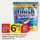 Supermercados Charter Finish - lavavajillas máquina capsulas quantum 40 lavados oferta