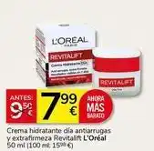 Supermercados Charter L'oréal - crema hidratante dia antiarrugas y extrafirmeza revitalift oferta