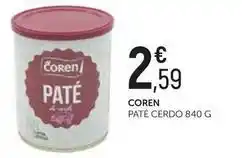 Comerco Cash & Carry Coren - pate cerdo oferta