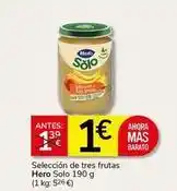 Supermercados Charter Hero - seleccion de tres frutas oferta