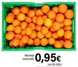 Cash Ifa Naranja zumo kilo oferta