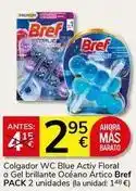 Supermercados Charter Bref - colgador wc blue activ floral o gel brillante oceano artico oferta
