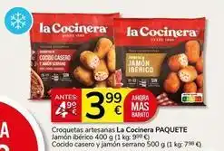 Supermercados Charter La cocinera - croquetas artesanas oferta