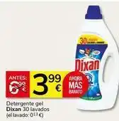 Supermercados Charter Dixan - detergente gel oferta