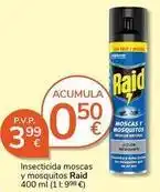 Supermercados Charter Raid - insecticida moscas y mosquitos oferta