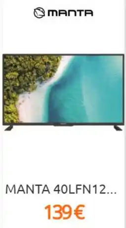 Eureka Electrodomésticos Manta 40lfn12 oferta