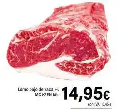 Cash Ifa Lomo bajo de vaca +6 mc keen kilo oferta