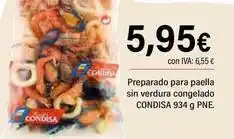 Cash Ifa Condis - preparado para paella sin verdura congelado oferta
