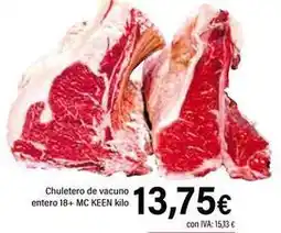 Cash Ifa Chuletero de vacuno entero oferta