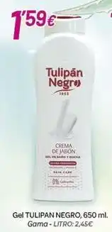 Alsara Supermercados Tulipán - gel negro oferta