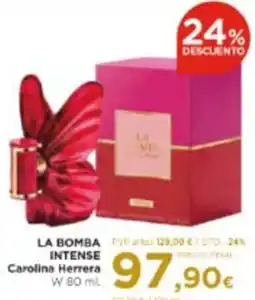 Aquabel Perfumerías La bomba intense carolina herrera oferta