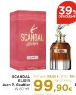 Aquabel Perfumerías Scandal elixir jean p. gaultier oferta