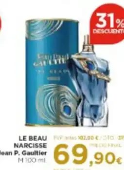 Aquabel Perfumerías Jean P. gaultier Le beau narcisse oferta