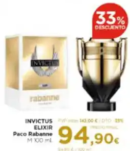 Aquabel Perfumerías Invictus elixir paco rabanne oferta
