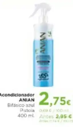 Aquabel Perfumerías ANIAN Acondicionador Bifásico azul oferta