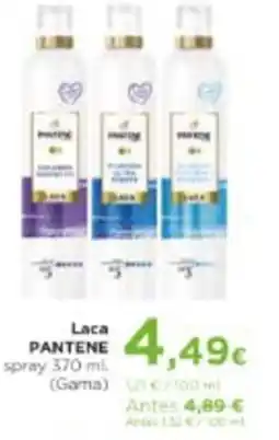 Aquabel Perfumerías PANTENE Laca spray oferta