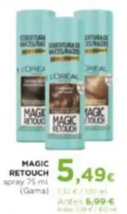 Aquabel Perfumerías MAGIC RETOUCH spray oferta