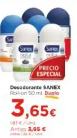 Aquabel Perfumerías SANEX Desodorante Roll-on oferta