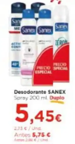 Aquabel Perfumerías SANEX Desodorante Spray oferta