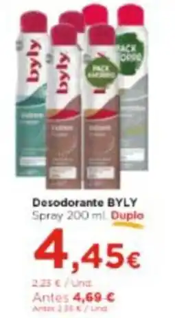 Aquabel Perfumerías BYLY Desodorante Spray oferta