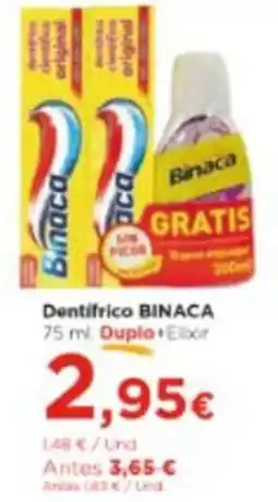 Aquabel Perfumerías BINACA Dentifrico oferta