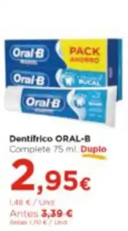 Aquabel Perfumerías ORAL-B Dentifrico Complete oferta