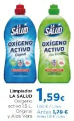 Aquabel Perfumerías LA SALUD Limpiador Oxigeno oferta