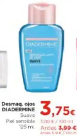 Aquabel Perfumerías DIADERMINE Desmaq, ojos Suave oferta