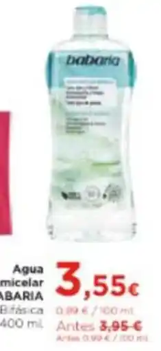 Aquabel Perfumerías BABARIA Agua micelar Básica oferta