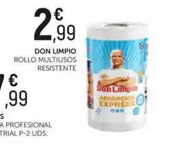 Comerco Cash & Carry DON LIMPIO Rollo multiusos resistente oferta