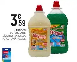 Comerco Cash & Carry TERYMAR Detergente líquido marsella o automática oferta