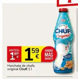 Supermercados Charter CHUFI Horchata de chufa original oferta