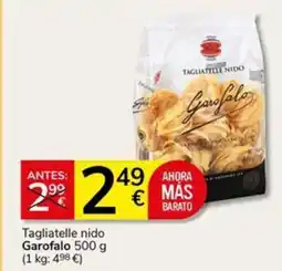 Supermercados Charter GAROFALO Tagliatelle nido oferta